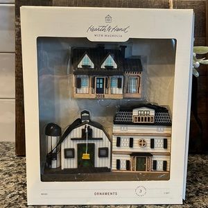 NWT 2018 Hearth & Hand Farmhouse Ornaments